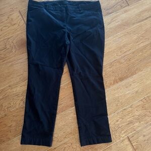 Worthington Dress Pants Slim Fit Slacks Women’s 18 Black Office Business Casual